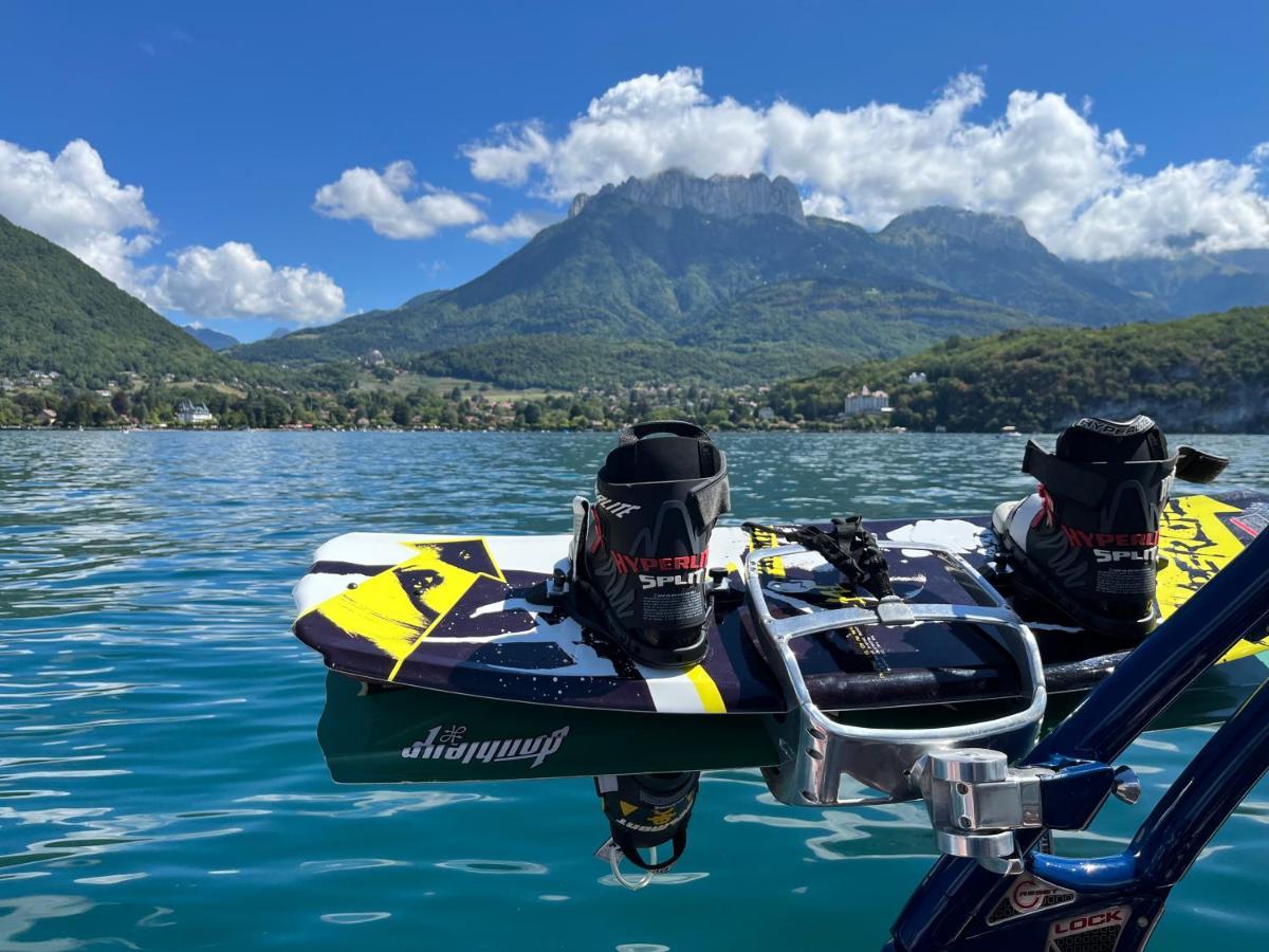 Entre Lac D'Annecy Et Montagnes, Golf Et Parapente A Pieds Talloires-Montmin Exterior foto