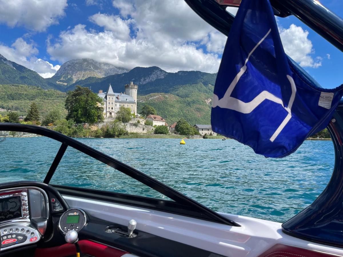 Entre Lac D'Annecy Et Montagnes, Golf Et Parapente A Pieds Talloires-Montmin Exterior foto